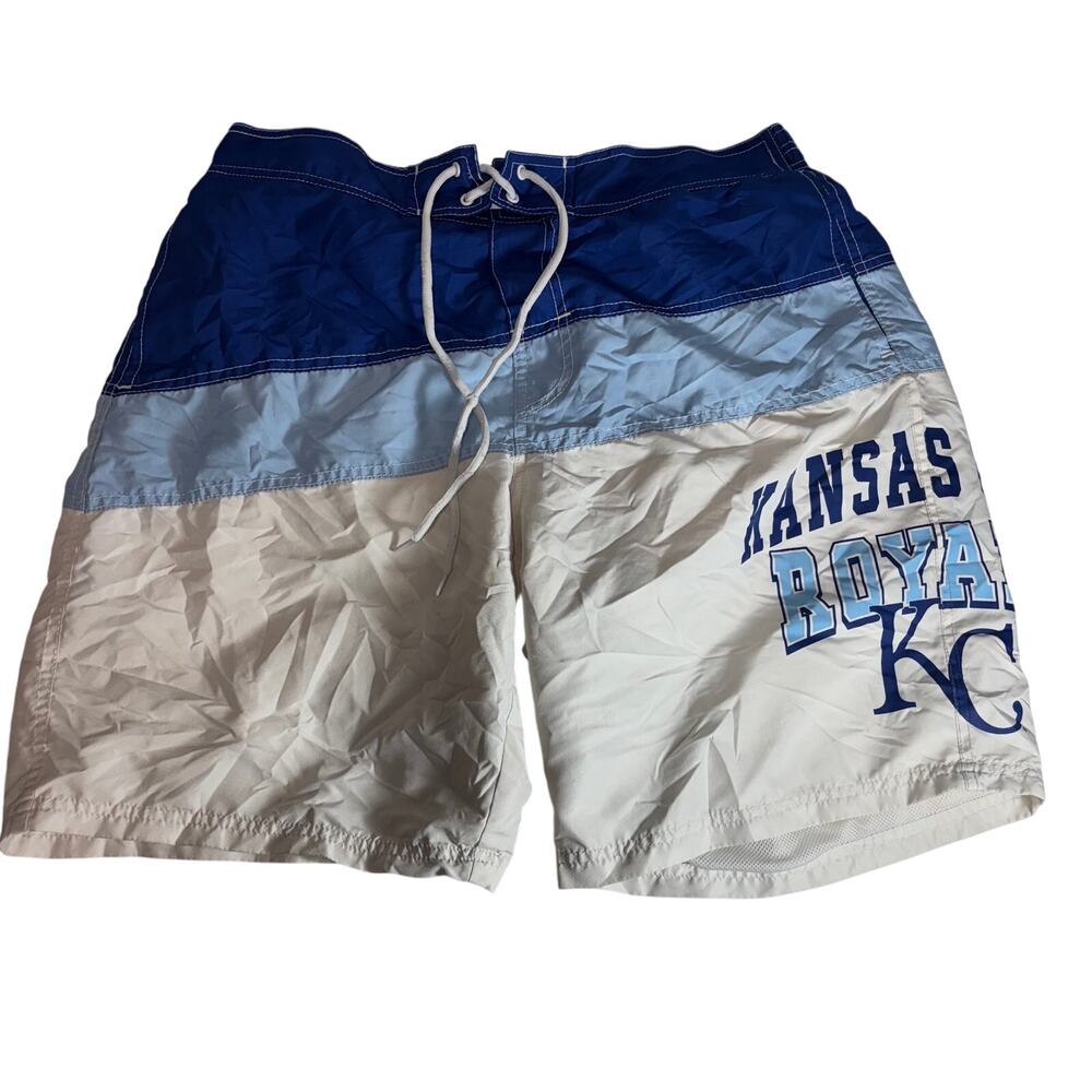 MLB Kansas City Royals KC Genuine merchahdise Glll Swim Shorts Men's XL